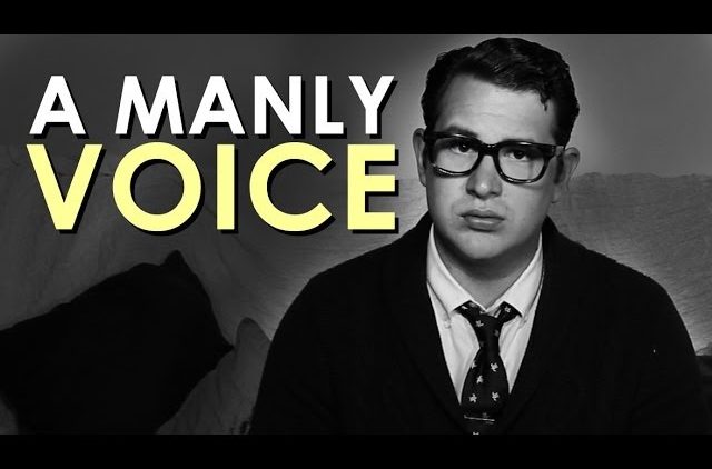 How to Develop A Manly Voice